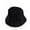 Black, variant on Black Soft Knit Lazy Beanie for Women Hunting Fishing Hat Polyester Warm Winter Cuffed Hat for Cold Weather Outdoor Wear One size