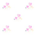 thumbnail image 2 of serony 7pcs/set Cake Topper Heart Shape Wedding Birthday Cake Simple Design Paper Top Decoration pink 5Set, 2 of 6