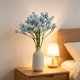 thumbnail image 4 of Ramo artificial de gypsophila (aliento de bebé) | Arreglo de tallos de flores artificiales para decoración del hogar | Decoración floral de plástico para la mesa de la sala, 4 of 6