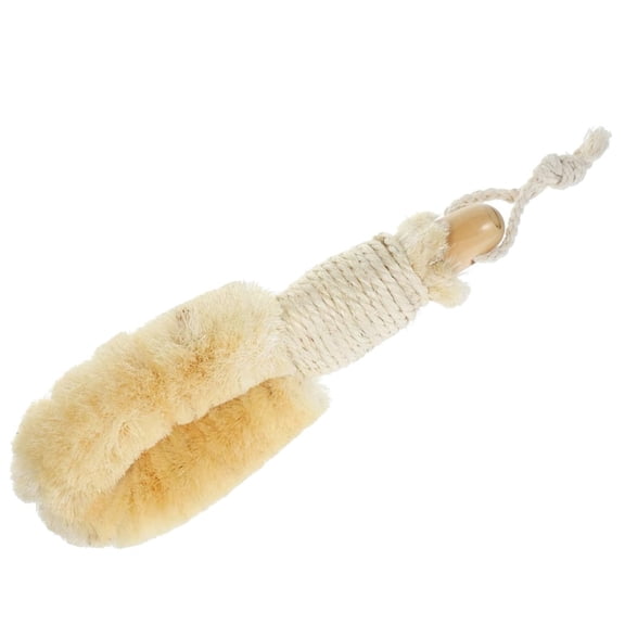 Dry Brushing Body Brush,Naturals Sisal Body Scrub Brushes,Exfoliating Loofah Brush,Natural Bath Skin Scrubber for All Body Parts for Daily Skin Care,Topboutique