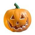 thumbnail image 2 of Xihbxyly Linterna de Calabaza de Halloween, Diseño Tallado Brillante, Decoración para Exteriores, Escaparate Espeluznante, Decoración Versátil para Fiestas de Halloween, Fácil de Instalar, Batería No, 2 of 7