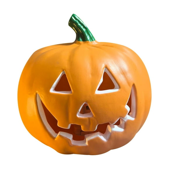 TopLLC Christmas Lights, Christmas Decorations Halloween Pumpkin Lantern Props Decorations Shopping Mall Window Displays Outdoor Scene Decoration Hollowed Out Glowing Pumpkins Halloween Pumpkin Lamp