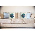 thumbnail image 2 of Betsy Drake Interiors Sailfin Tang Indoor/Outdoor Throw Pillow, 2 of 2
