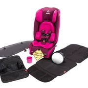 Angle View: Diono Radian 3RXT Bonus Pack All-in-One Convertible Car Seat, Purple Plum