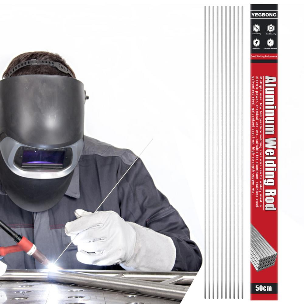 Teckey Aluminum Soldering Rods 19inch Easy Welding Rods Aluminum Rods LowTemperature Solution