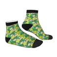 thumbnail image 3 of Bingfone Cartoon Koala Bear And Leaf Design Patterned Men'S Women'S Casual Cotton Socks, 3 of 9