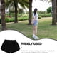 thumbnail image 3 of unbranded Shorts Deportivos Negros Para Mujer Con Corte Que Situaciones Incómodas Y Máxima Transpirabilidad, 3 of 8