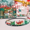 Coerni Toy Train Set Christmas Train Set Railway Tracks Battery Operated Toys Xmas Train Gift For Kid