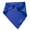 Blue, variant on Chef Barista Hat Women Waitress Baker Triangular Hair Bandanna Cook Uniform Turban Kitchen Restaurant Skull Cap,This is a sticker style, not a lace up style
