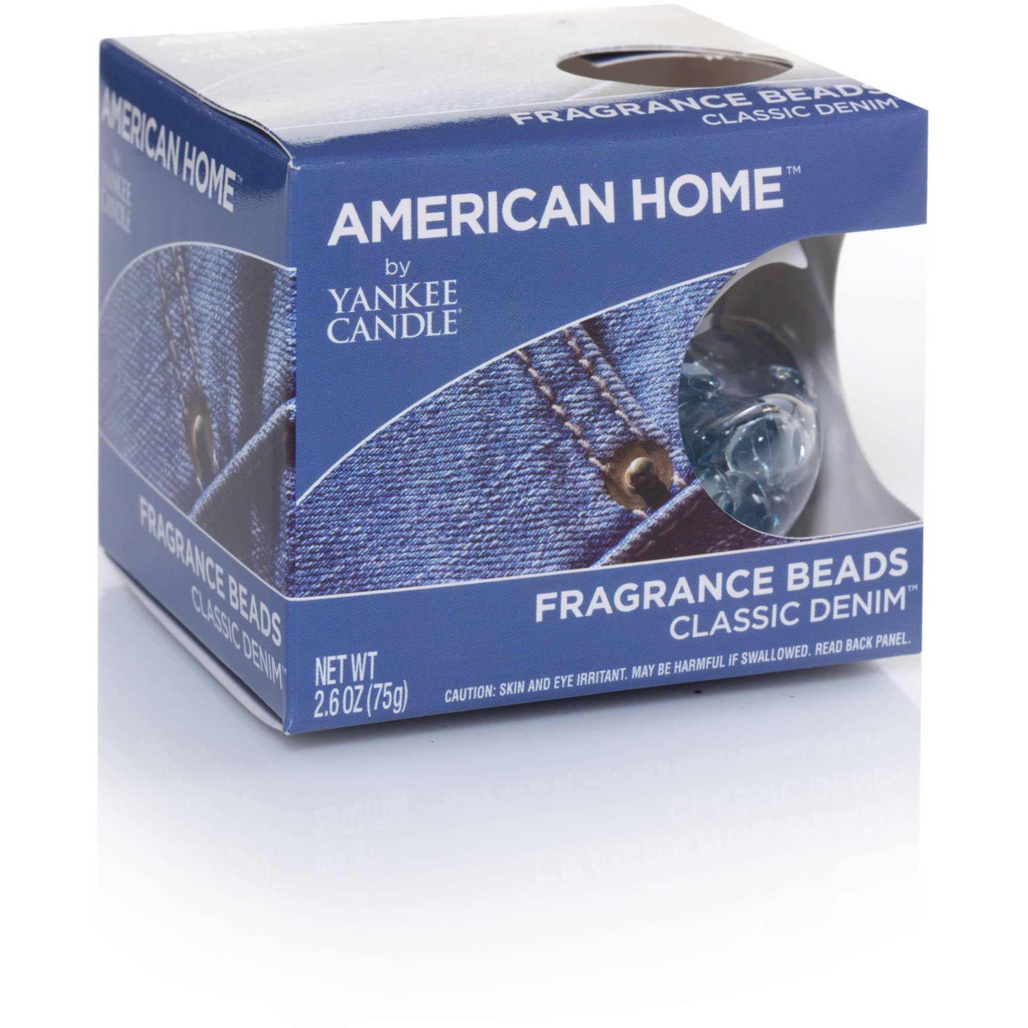 American Home by Yankee Candle Fragrance Beads, Classic Denim