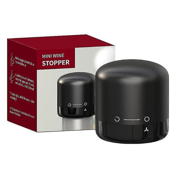 Mini tapón de botella rojo al vacío, tapón de champán de sílice, herramientas de barra Er