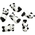 thumbnail image 1 of 6PCS Cute Ceramic Panda Chopsticks Rest Rack Stand Holder for Chopsticks, Ceramic Ware Chopsticks Stand Rest, 1 of 5