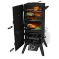 thumbnail image 3 of Dyna-Glo DGY784BDP Vertical 2-Door Propane Gas Smoker, 3 of 7