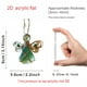 thumbnail image 3 of Pieza Decorativa Festiva, Hecha De Plstico. Perfecta Para Decoracin Navidea, Celebraciones Y Fiestas En Casa. Regalo Ideal Para Ocasiones Especiales, UKHBMC, 3 of 7