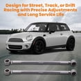 thumbnail image 5 of Restored Tuningsworld +/- 4° Adjustable Camber Arm for Mini Cooper 2002-2013 R50 R52 R53 R56 R57 R58 R59 R60 R61, Rear Camber Control Arm Set of 2 (Refurbished), 5 of 7