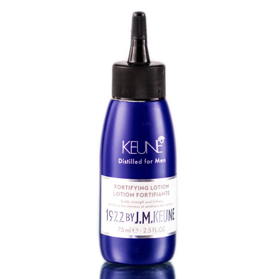 Keune 1922 By JM Keune Fortifying Lotion , 2.5 oz Hair - Pack of 2 w/ SLEEKSHOP Teasing Comb