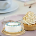 thumbnail image 2 of Miangastore 20Pcs Cake Box Clear Plastic Cake Carrier Single Cake Container for Home Party Bakery Shop, 2 of 9