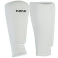 thumbnail image 2 of Century Martial Arts Cloth Light-Impact Training Shin Pads - Medium - White, 2 of 3