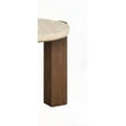 thumbnail image 5 of Travertine Top Table with 50mm Thickness & Dark Oak Base, 5 of 6