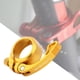 thumbnail image 5 of Abrazadera de tija de sillín de bicicleta de liberación rápida de 41 mm anodizada para tija de sillín de aluminio de 33,9 mm Oro, 5 of 9