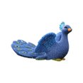 thumbnail image 2 of Cheers Peacock Ornament Decorative Realistic Hand-crafted Photo Props Resin Garden Micro Landscape Peacock Home Decor, 2 of 7