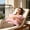 Pink-PK, variant on MMJ Satin Pillowcase 74x48cm Silky Soft Cooling Pillow Cover Envelope Closure Hair Skin Friendly Wrinkle Free for Sleeping 1pc