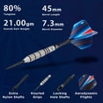 thumbnail image 2 of Darts Viper Black Ring Barrel, 21 g, 80% tungsteno, unisex, adulto, 2 of 9