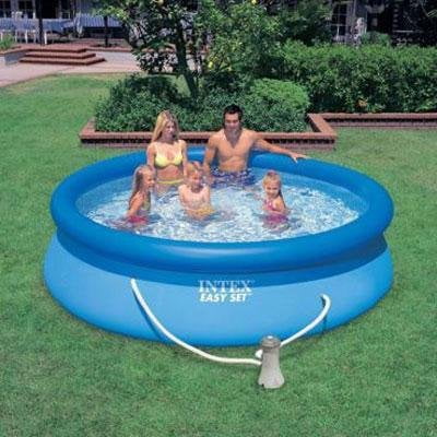 Intex 10' x 30" Easy Set Swimming Pool & 330 GPH Filter Pump | 28121EH
