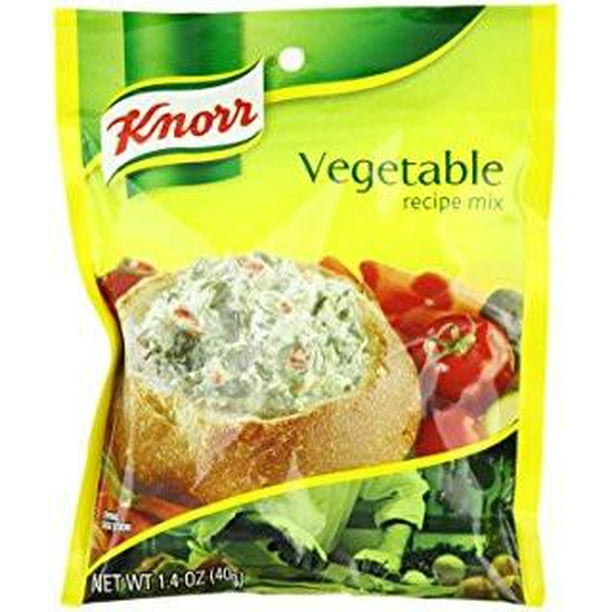 Knorr Vegetable Recipe Mix, 1.4oz (40g) - Walmart.com - Walmart.com