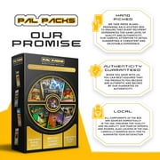 PalPacks Golden Pokemon Trading Card Mystery Box | Graded 8+ Card | Sealed Booster Pack | 25+ Cards