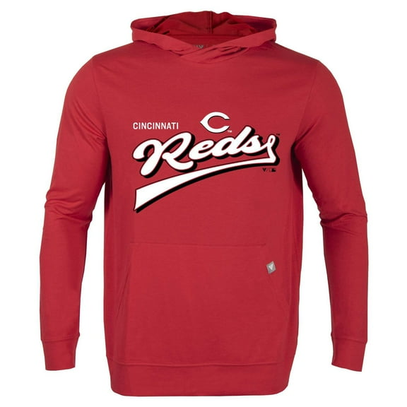 Men's Levelwear  Red Cincinnati Reds  Relay 2.0 Retro Pullover Hoodie