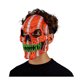 thumbnail image 3 of Máscara De Craneo Calavera Neon Skull Fangs Orange Monster Ghouish Productions, 3 of 6