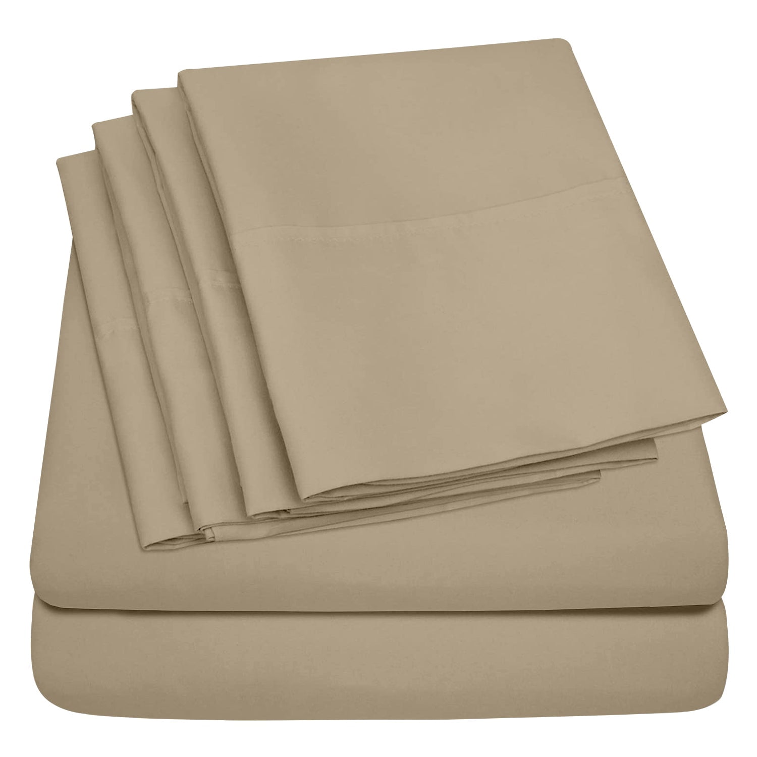 6-Piece Microfiber Bed Sheets ? Ultra-Soft, Wrinkle-Free, Deep Pocket Fit