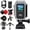 Black, variant on Saneen 4K Action Vlogging Camera 1.3" Touchscreen Wearable Cameras with Detachable Charging, EIS Stabilization, 120° Wide-Angle Lens, Waterproof Case & 32GB Card