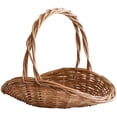thumbnail image 7 of Handwoven Wicker Harvest Basket with Handle, Flower Gathering and Storage Basket for Garden Vegetables, Suitable for Indoor and Outdoor Use, Lightweight and Easy to Carry, 7 of 7