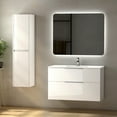 thumbnail image 5 of Ws Bath Collections Dalia COL01.000 GP Dalia 55-1/8" Engineered Wood Wall Mounted Linen, 5 of 7