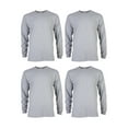 thumbnail image 5 of Gildan Boy's Undershirts, 4 Pack Ultra Cotton Long Sleeve T-Shirt, Sizes S - XL, 5 of 6
