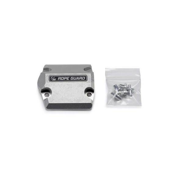 Factor 55 Winch Cable Protector Plate 00381 Ultra Hook; For Use With Ultrahook Series; Silver; Aluminum