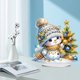 thumbnail image 4 of Kits Arte Diamantes Escritorio Mesa Bonita Con Muñeco Nieve Navidad, 4 of 9