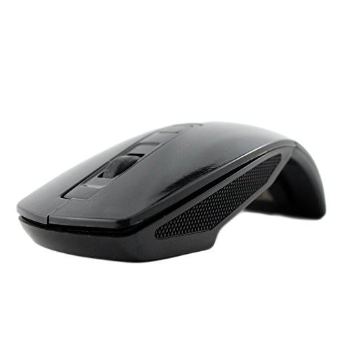 Yellow/Black SANOXY 2.4GHz Wireless Optical Mouse for Computer PC Laptop with Wireless Nano-Receiver 