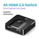thumbnail image 1 of UGREEN HDMI 2.1 Splitter Switch 8K 60Hz 4K 120Hz 2 en 1 para TV Xiaomi Xbox SeriesX PS5HDMI Cable Monitor HDMI 2.1 Switcher Tan Jianjun unisex, 1 of 2