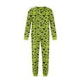 thumbnail image 5 of Racifhz Matching Family Halloween Pajamas Set Soft Long Sleeve Top and Pants Loungewear Holiday Sleepwear Cozy Nightwear for Family Autumn Fall Theme Party and Gifts, Men Size:XL, 5 of 6