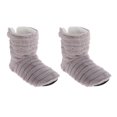 thumbnail image 1 of Calcetines de Mujer Forrados de Vellón Térmicos Antideslizantes para Niñas Gris Macarena, 1 of 8