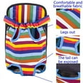 thumbnail image 3 of Pet Dog Cat Backpack Carriers, S-XL Mesh Travel Bag Legs Out Front Padded Chest Bag, Light Weight, 3 of 6