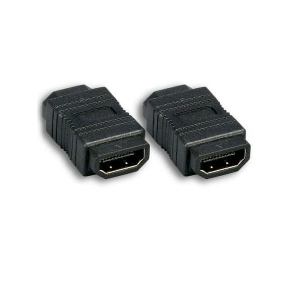 Kentek HDMI Female to Female F/F Gender Changer Adapter Coupler Extender Gold-Plated Connector Molded
