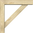 thumbnail image 3 of Ekena Millwork 6"W x 30"D x 30"H Traditional Block Rough Sawn Bracket w/ Offset Brace, Douglas Fir, 3 of 25