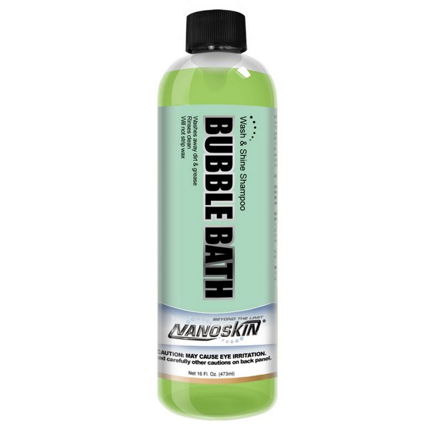 Nanoskin BUBBLE BATH Car Wash and Shine Shampoo 16 oz