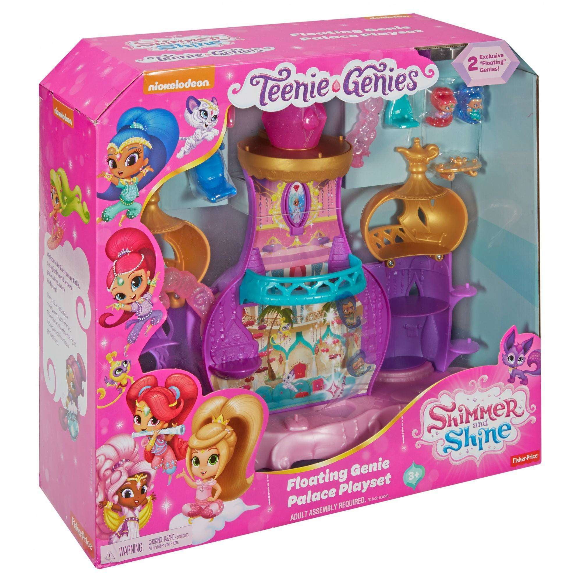 shimmer and shine floating genie palace playset