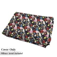 thumbnail image 5 of Animal Floor Pillow Lounger Cover, Colorful Exotic Birds Cockatoo Flamingo Macaw Parrot Toucan Tropic Wildlife Art, Nap Mat Printed Fabric Case for 5 Pillows, 88" x 36", Multicolor, by Ambesonne, 5 of 5