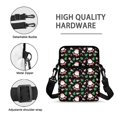 thumbnail image 7 of Chririnla Christmas Santa Print with Zipper Crossbody Bag, Stretch Polyester Crossbody Bags Portable Crossbody Purse for Work Running, 7 of 7